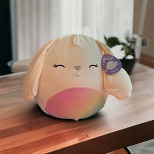 Squishmallows Robyn the Bunny 14" - Easter with Rainbow Belly